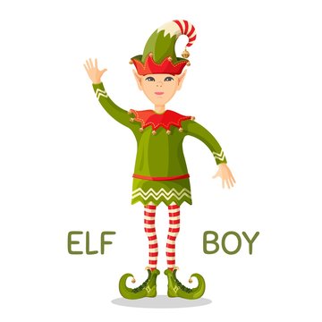 Elf girl human-shaped supernatural female being in green apparel