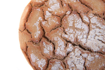 czech bread isolated