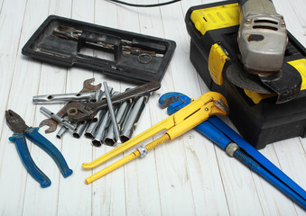 Box for storage of tools and instruments of the master.