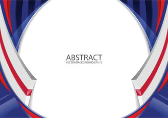 abstract red white blue background