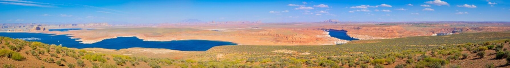 Panoramic View on the Lake Powell