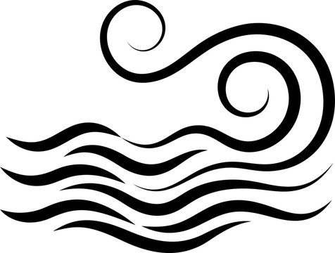 recommend clip art: Water Wave Icon, Water Wave Sign