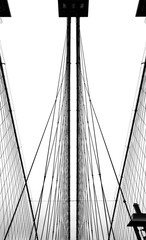 Brooklyn bridge of New York City