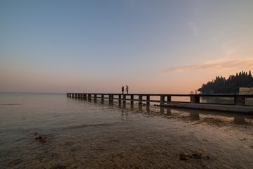 Fototapeta premium spiaggia giamaicana di sirmione