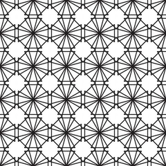 Lotus Leaf Geometric Pattern Seamless