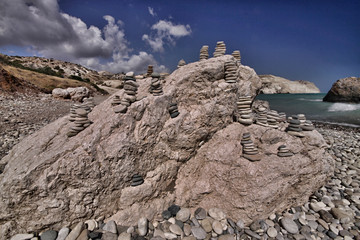 Pyramids of fortune stones, Cyprus