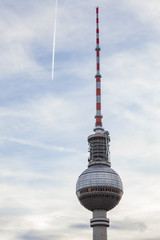Naklejka premium Berlin TV tower