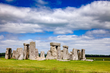 Fototapeta na wymiar Stonehenge prehistoric monument Wiltshire South West England UK