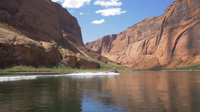 Motorboat on Colorado River