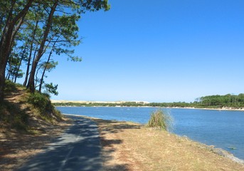 lac souston, landes