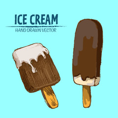 Digital vector detailed line art delicious