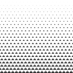 halftone triangle pattern. 