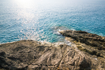 Rock and sea