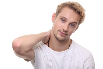 Obraz premium Caucasian man