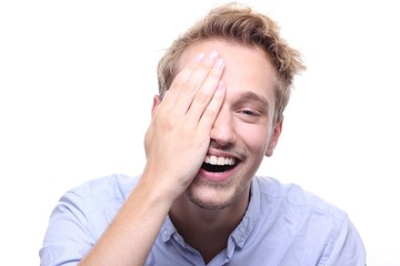 Fototapeta premium Caucasian man