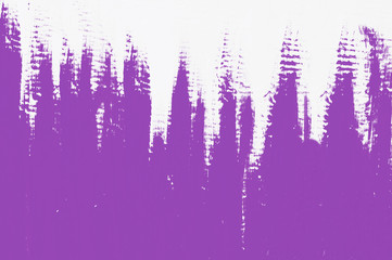Abstract purple drawing