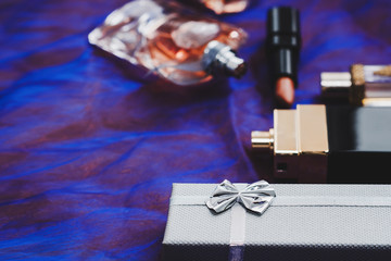 Gray jewelry box