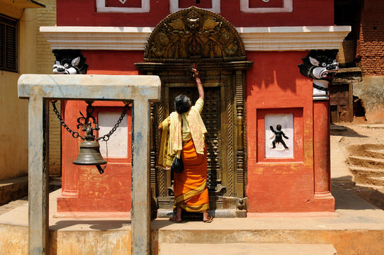 Tansen city in Nepal