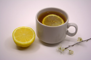 tea with lemon