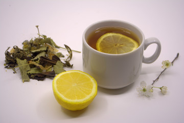tea with lemon