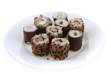 sushi traditional japan food