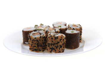 sushi traditional japan food