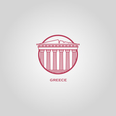 Greece. illustration.