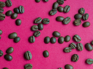 Coffe beans pattern