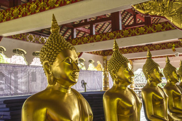 Wat Suan Dok  Buddhist Temple In Chiangmai Thailand.