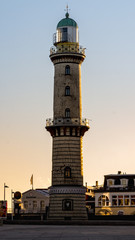 Obraz premium Leuchtturm Warnemünde