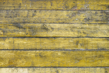 yellow wooden wall