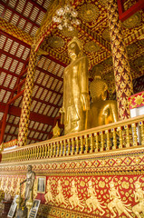 Fototapeta premium Wat Suan Dok Buddhist Temple In Chiangmai Thailand.