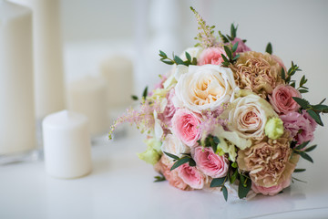 flowers of the bride
