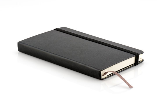 notebook, isolated on white background