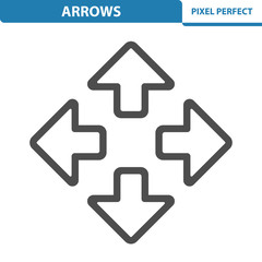 Arrow Icon. EPS 8 format.