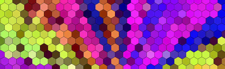 hexagon abstract background