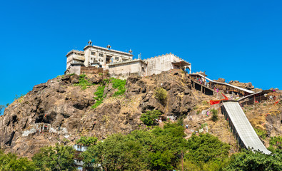 Kalika Mata Temple at the summit of Pavagadh Hill - Gujarat, India