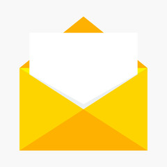 Envelope, letter, vector image
