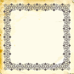 Classical baroque vector of vintage element for design. Decorative design element filigree calligraphy vector. You can use for wedding decoration of greeting card and laser cutting.