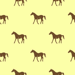 Horse pattern.