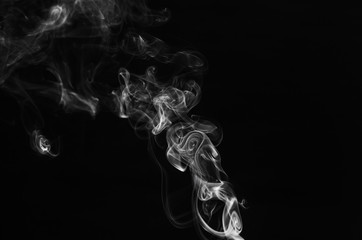 beautiful smoke abstract background.