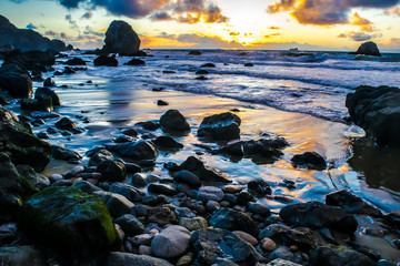 Sunset in San Francisco, California