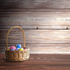 easter background of free space for your decoration. 