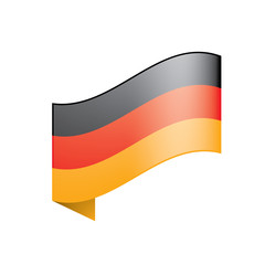 Germany flag, vector illustration