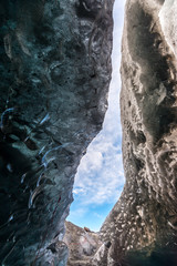 Ice cave in Iceland