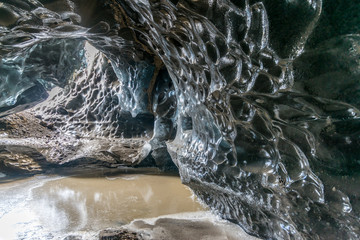 Ice cave in Iceland