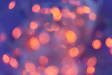 Beautiful blue bokeh background