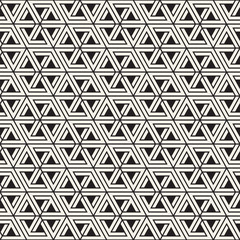 Vector seamless pattern. Modern stylish abstract texture. Repeating geometric