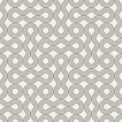 Vector seamless pattern. Modern stylish abstract texture. Repeating geometric tiles