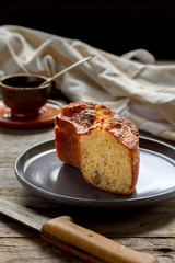 Homemade sponge cakes